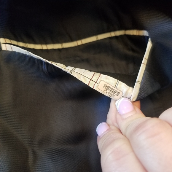 Hickey Freeman Navy Blue jacket size 42L - Picture 7 of 7